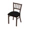 Holland Bar Stool Co 610 Contessa 18" Chair with Bronze Finish and Black Vinyl Seat 61018BZBlkVinyl - alternate 1